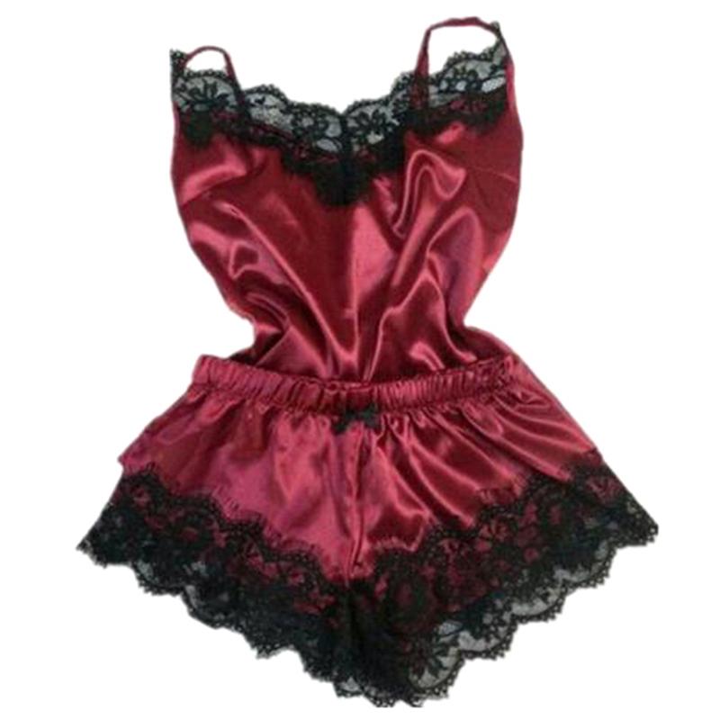 Simulated Silk Nightgown Plus Size Home Underwear Nightdress