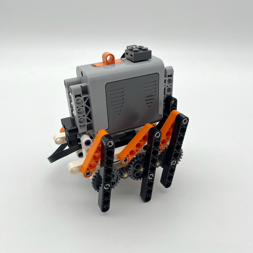 Set di Blocchi da Costruzione Robot Esapode Camminante Bionico Ragno MOC, Giocattolo Educativo Fai da Te, Regalo per Bambini e Adulti
