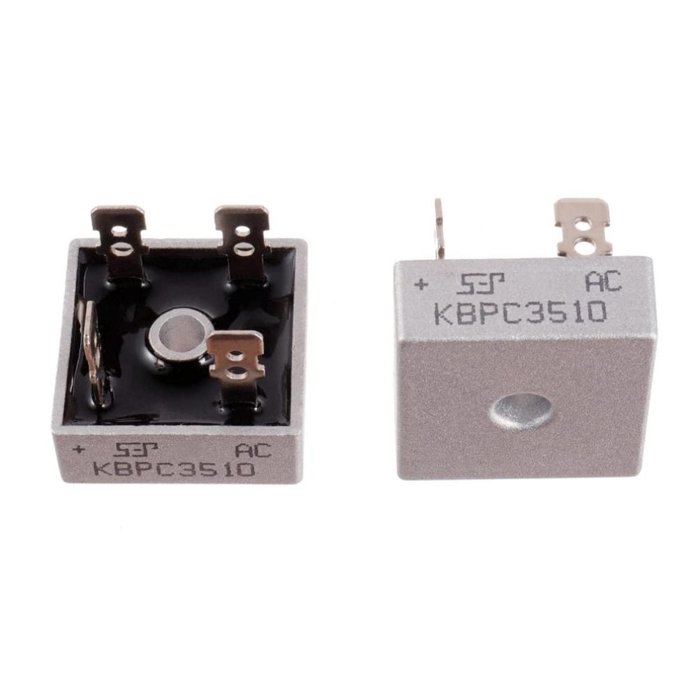 KBPC3510 35A 1000V DIP Diode Bridge Rectifier 3510 DIP-4 Square Bridge Bridge Pile of Single-phase Bridge Rectifier