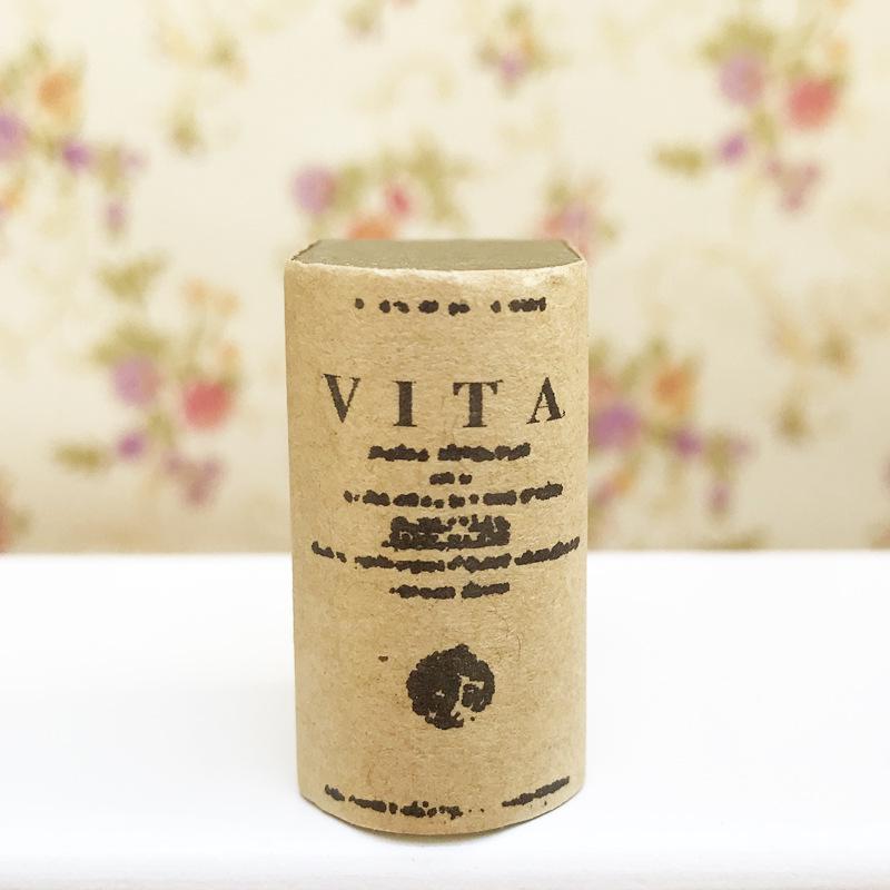 Doll House DIY Cabin Mini Scene Accessories Study Room Red Small Book Vita Big Book