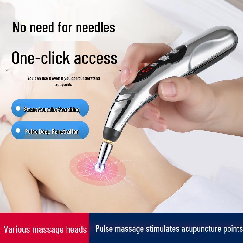Rechargeable Smart Acupoint Massage Pen - Mini Electric Acupressure Stick