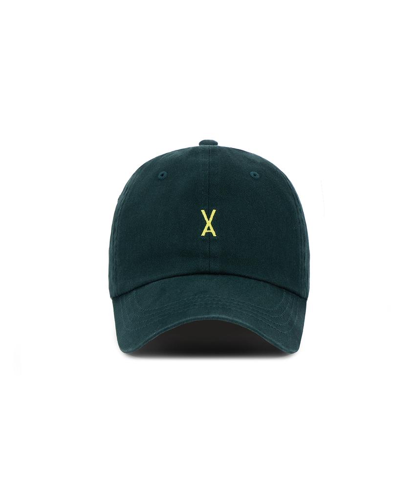 Bajal Logo Oversized Chino Ball Cap Green