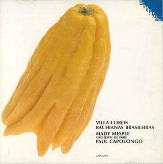 

CD VILLA LOBOS - Bachianas Brasileiras CE255650 EMI Japan Classical Used