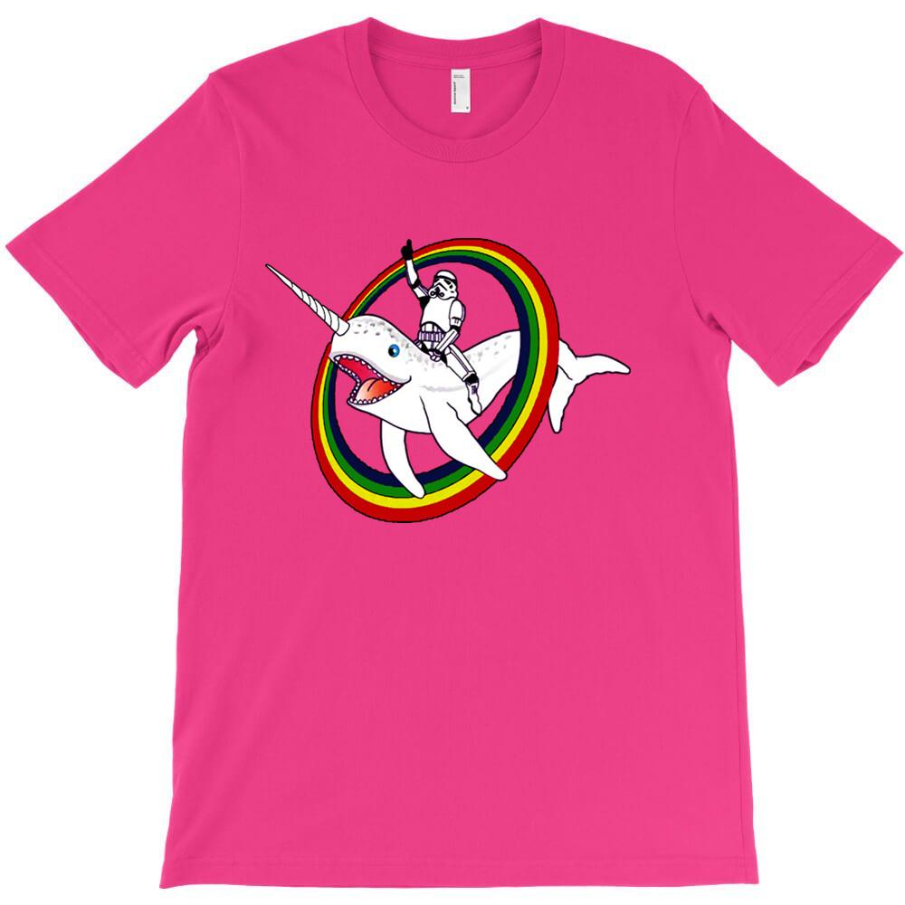 Narwhal Funny Circus T Shirt Short Sleeve T Shirts Summer Style Cool Shirts Men S High M