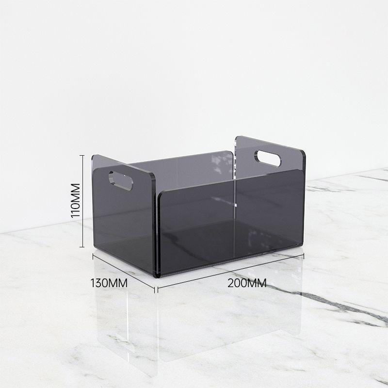 

Clear Acrylic Storage Bins for Bathroom Organizer Pantry Storage,Cabinet Organizers Cosmetics Office Stationery Food & Beverage