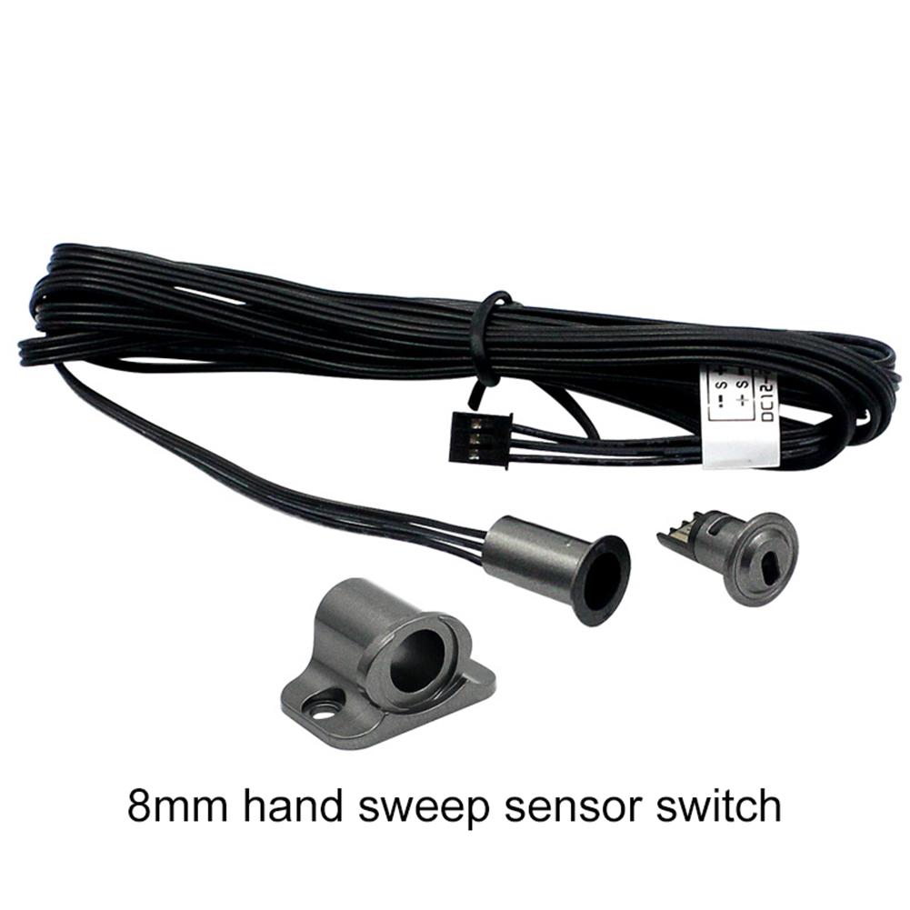 Induction Switch with Centralized Control for Double Doors Featuring Energy Saving LED Light Automatic Lighting and 2x2m Cable