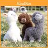Plush Alpaca Toy With Frame For Kids And Collectors