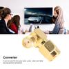 5pcs SMA J Male To SMA K Female Right Angle Bend Adapter Connector Converter