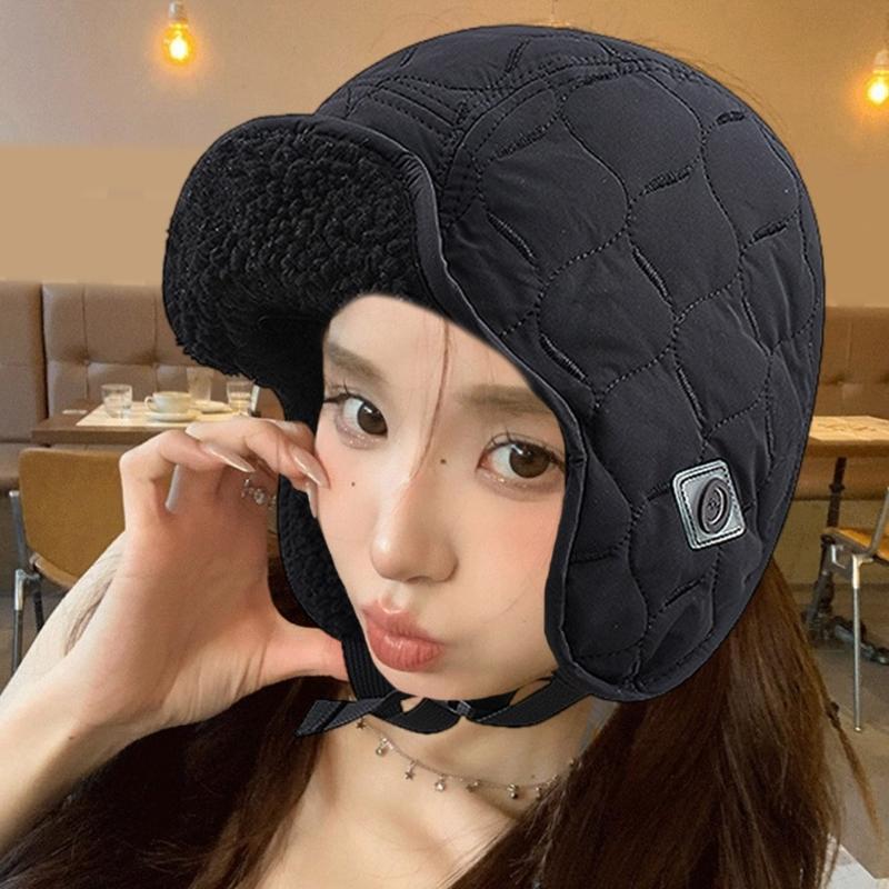 Verdickte Plüsch-Trapper-Mütze für Erwachsene mit Ohrenschutz, Winter-Wärmemütze, Kaltwetter-Geschenke für Studenten, Teenager