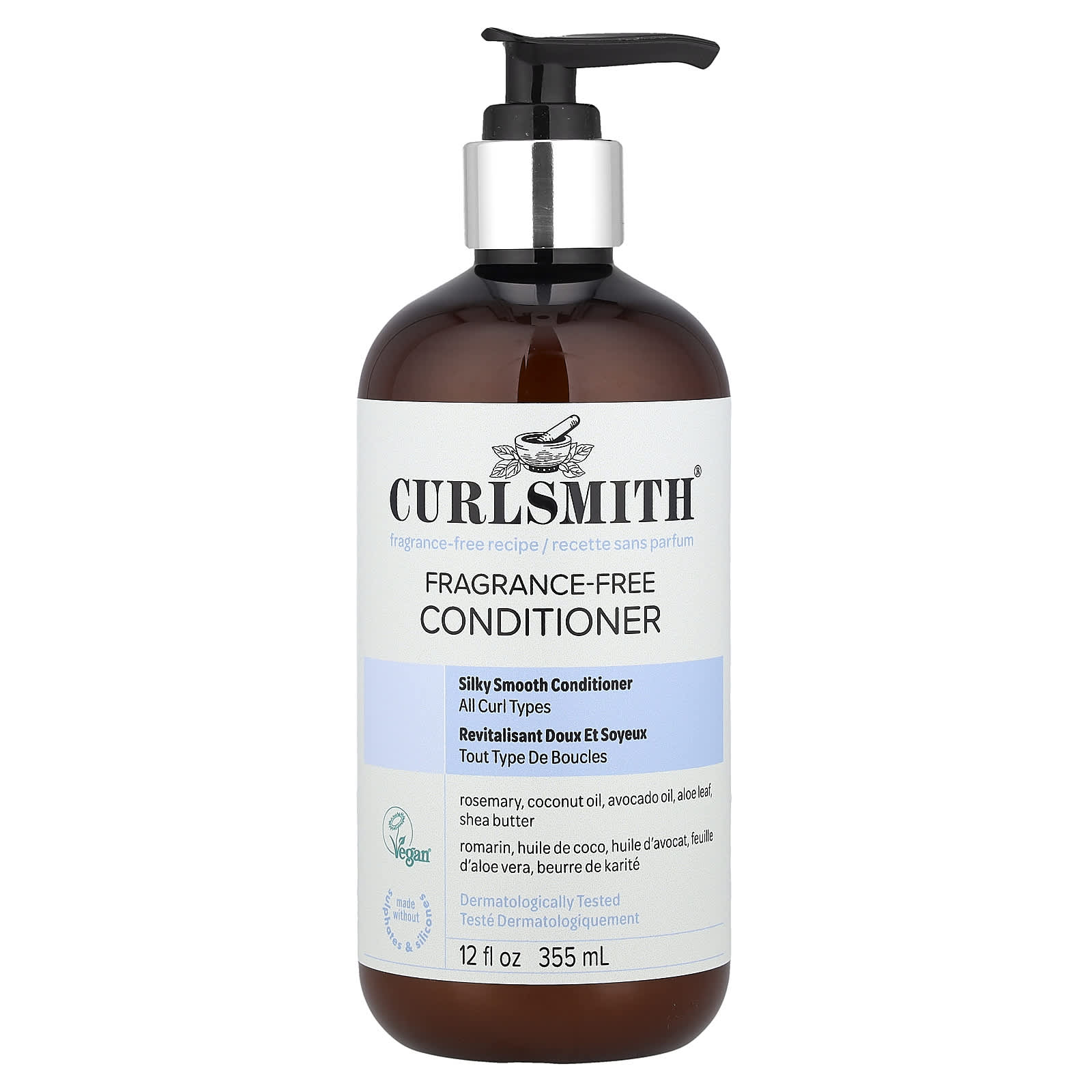 

Curlsmith, Fragrance-Free Conditioner, All Curl Types, 355 ml (12 fl oz)