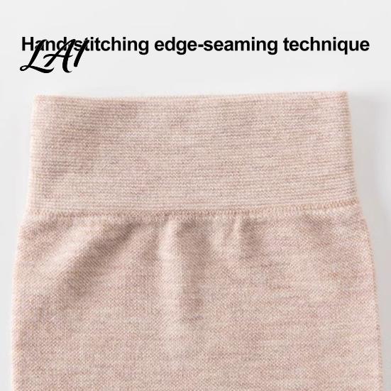 Extended Knee Warmers Soft for Cold Protection Breathable Cotton Leg Sleeves Anti Pads Slip Warmers Elastic Thermal Autumn Winter Unisex Sleeves