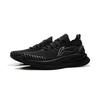 Li Ning Soft Rebound Comfortable Shock Absorption Non-Slip Wear-Resistant Breathable Low-Top Running Shoes Men Sneaker Black ARSU065-2