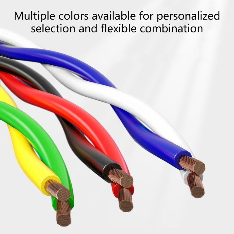 Twist Servo Auditory Extension Cable 1.0mm² Speaker Cable For Home Theater And Stage with Double Shielding