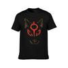 Okami - Amaterasu Head Outline T-Shirt T Shirt for Man Man T Shirt Designer T-Shirt