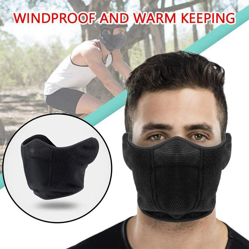 2025 Winter Unisex Warm Mask Windproof Anti Dust Comfortable Breathable Outdoor Cycling Running Sport Facemask Ear Protector