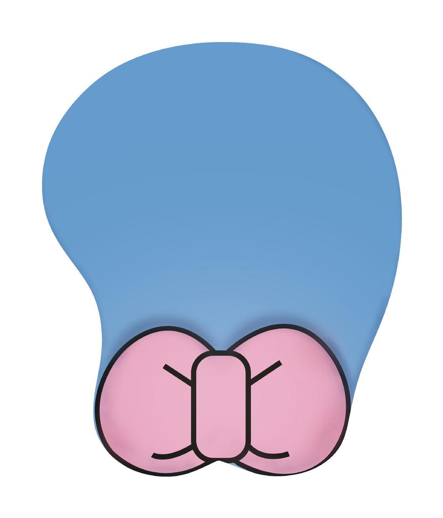 Creative Cartoon Silicone Wrist Rest Mouse Pad & Keyboard Hand Rest - Cute Desk Mat
