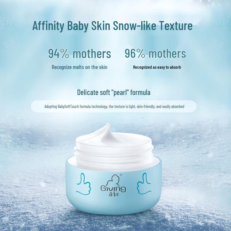 QiChu Baby Edelweiss Cream & Repairing Shampoo Set