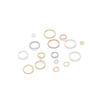 Copper Clad Color-Retaining Open Ring Connector for Handmade Jewelry: 14K/18K Necklace & Bracelet DIY Accessories