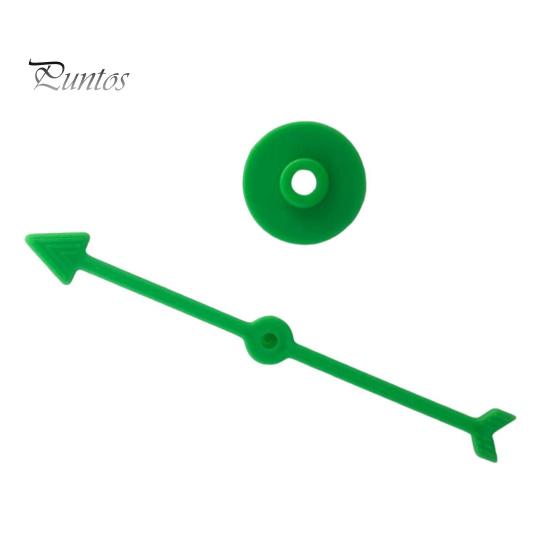 6Pcs Large Arrow Spinner with Suction Cup Heavy Duty Plastic Pointer Tools Family Night Party Board Game Prop Classroom Math Teaching Aid
