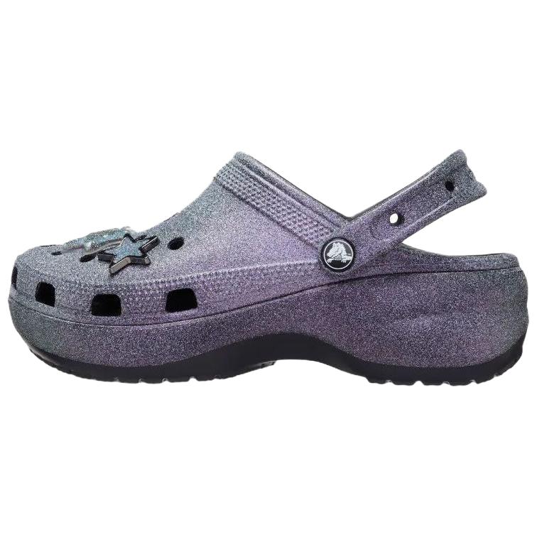 

Crocs Повседневные удобные клоги Женская обувь Фиолетовый Черный 211734-001 39