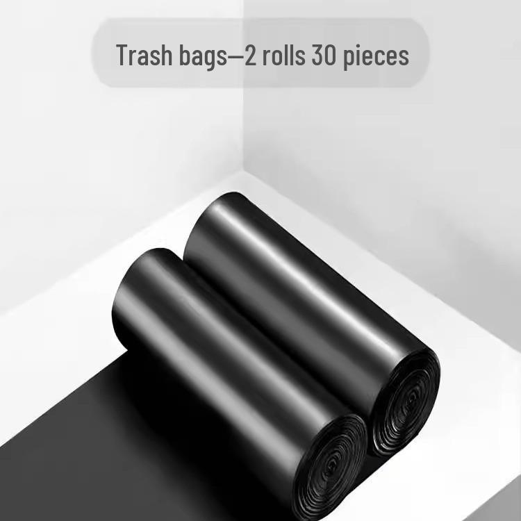 Mika Enclosed Cat Litter Box with Door Panel, Garbage Bag Drawers, and Accessories Upgrade