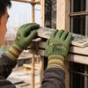 1/12pairs Anti-Slip Dipped Gloves Wear Resistant Coating for Industrial Work Hand Protection Unisex