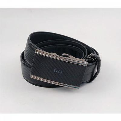 Black Square Buckle Leather Automatic Belt Dbbe2e992