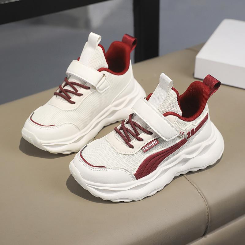 Children's Breathable Mesh Sports Classmates 2025 Spring and Autumn New Boys' Sports Shoes and Girls' Lightweight Running Shoes