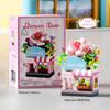 Mekensm Micro-Particle Building Blocks Educational Vending Cart Model Toy for Kids