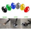Motorcycle Kickstand Extender Foot Side Stand Extension Pad Support Plate For Kawasaki Z650 Z900 Z1000 Z1000SX ER-6N ZX6R ZX10R