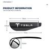 Car Sticker Tesla 2PCS Car mirror blind spot mirror rain stop reversing mirror For Tesla Model 3 Model S Model Y Roadster SpaceX