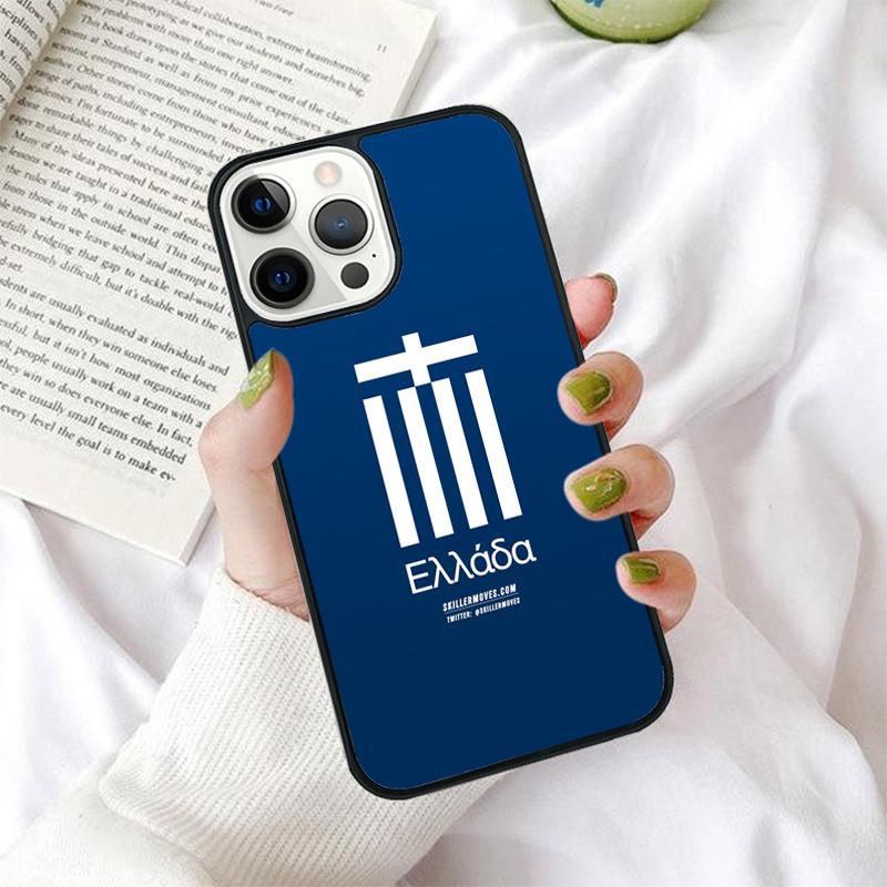 Greece Greek Flag Celular Mobile Smartphone Cases For iPhone 17 Air 16 15 14 12 13 11 Pro MAX 6S Plus SE2020 Coque Fundas