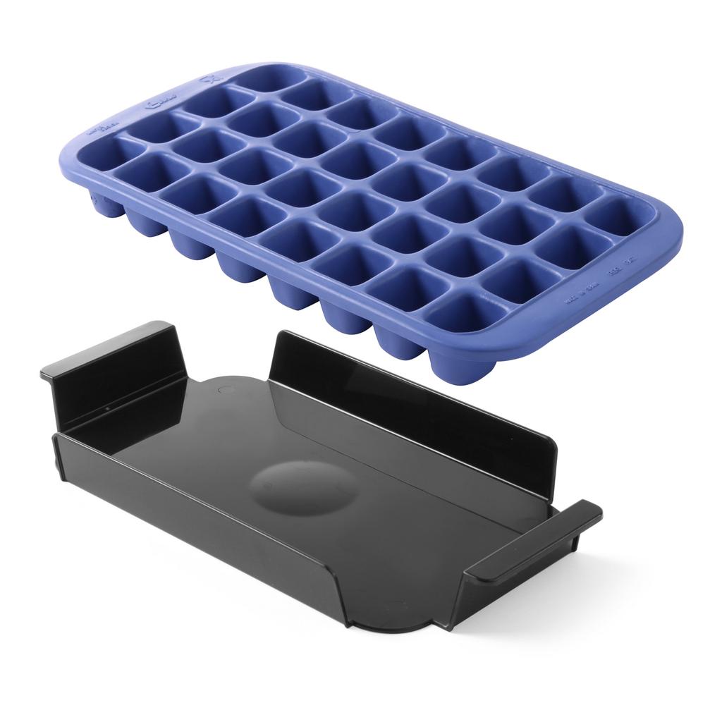 Bartender's Rubber Ice Cube Tray, 32 Cubes - Hendi 679005