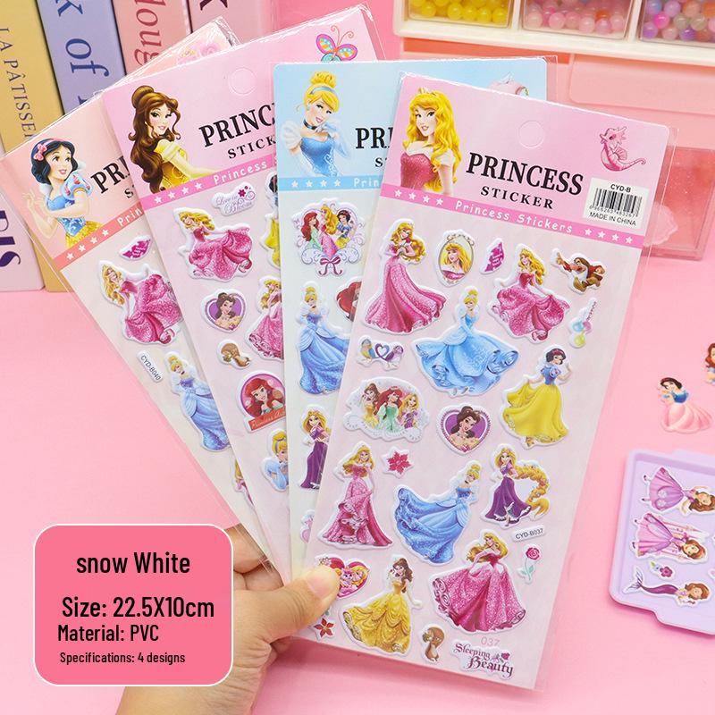 Cross-Border Multi-Style Cute Cartoon Bubble Stickers for Kids
