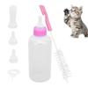 Pet Feeding Bottle Replaceable Silicone Nipple for Newborn Kittens Puppies Rabbits Small Animals