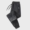 2024 Men's Warm Slim-Fit Plus Velvet Sweatpants: Autumn/Winter Thickened Casual Sportswear