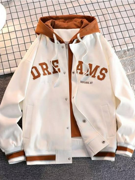 Trendy Japanese-Style Long-Sleeve Hooded Jacket for Men - Autumn/Winter All-Match Fashion