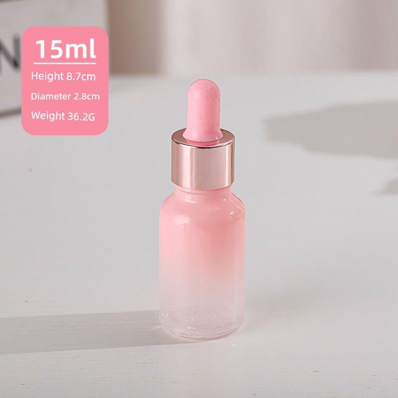 30ml Dropper Essential Oil Bottle Portable Dispensing Cosmetic Bottle 20ml Empty Glass Bottle Skin Care Products Essence Bottle