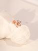 Minimalpiercing 14K Five-Petal Flower Labret Piercing