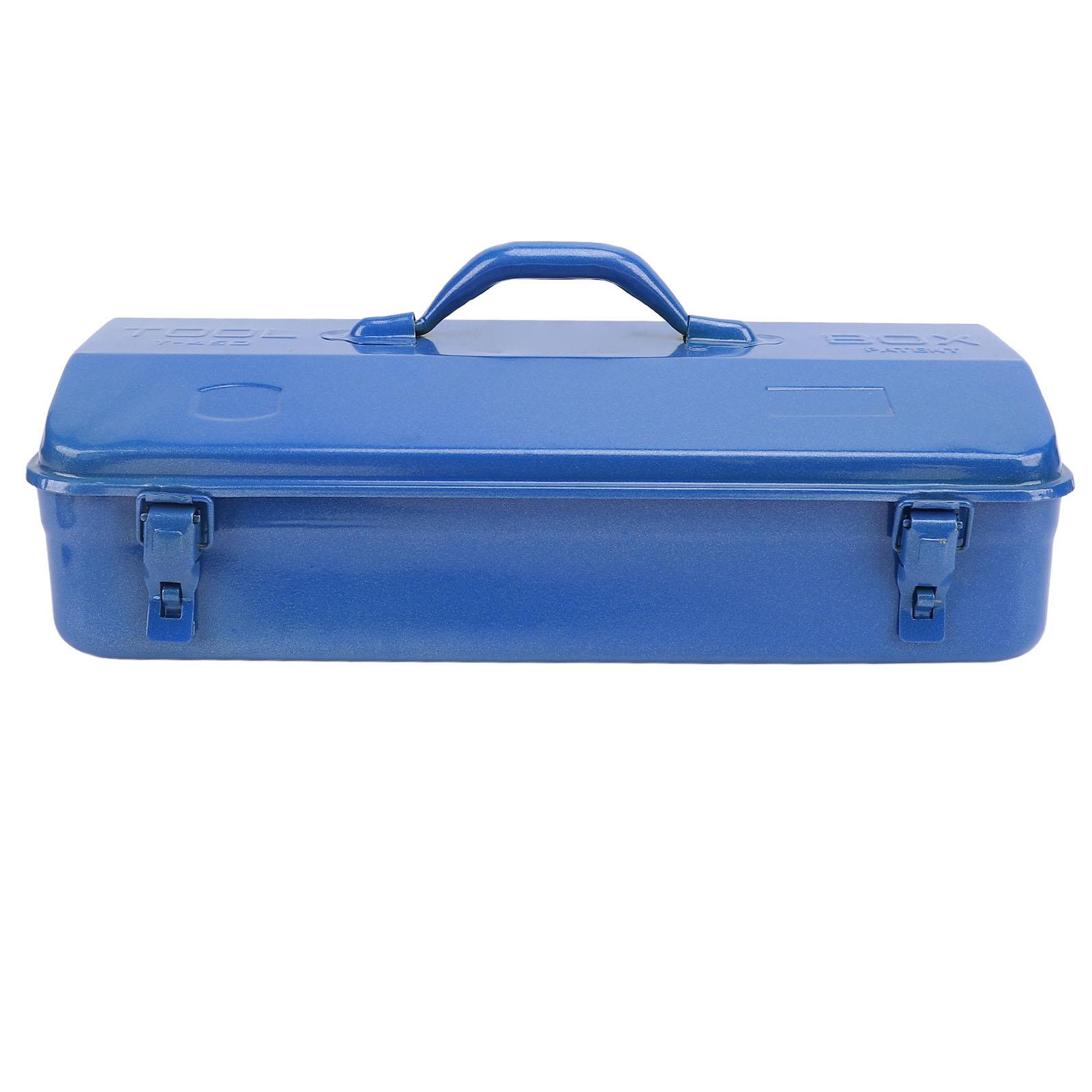 

Синий ящик для инструментов металлическая конструкция высокая нагрузка подшипник портативный органайзер для хранения инструментов для мастерской гаража C 450 Toolbox