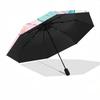 1pc Sanrio Characters Auto-Folding Umbrella - Portable 3-Fold Design with 8-Bone Iron Frame, Perfect for Fans, Travel, Daily Use, and Festive Gifts.Q0