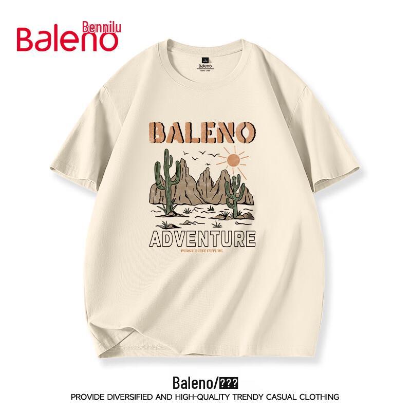 Baleno Men s Retro Graphic Cotton T-Shirt 165/M