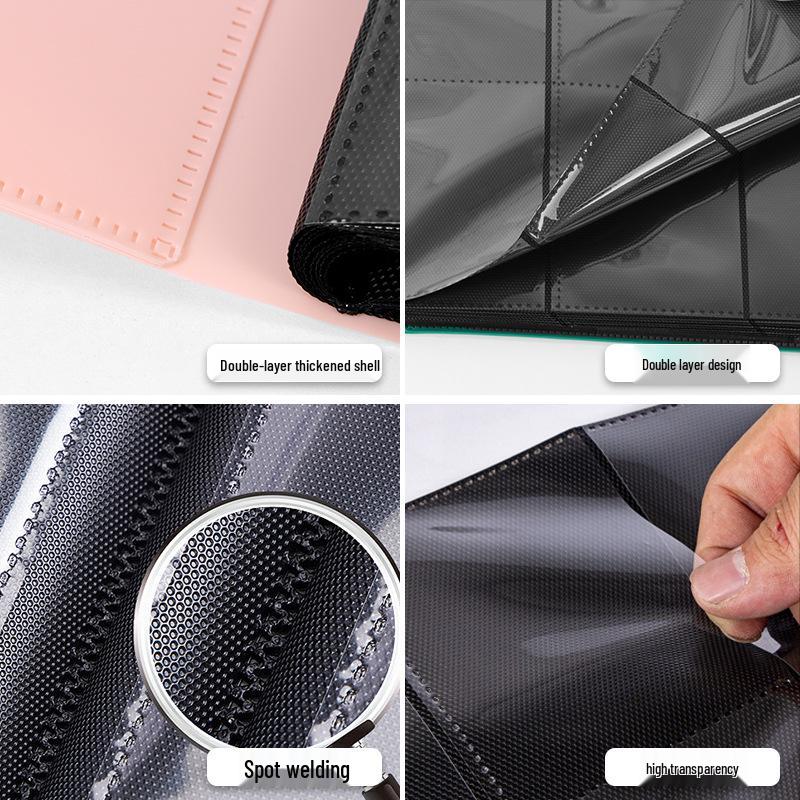 9-Grid Large Capacity 360 Card Slots Album for Game and Ultraman Cards