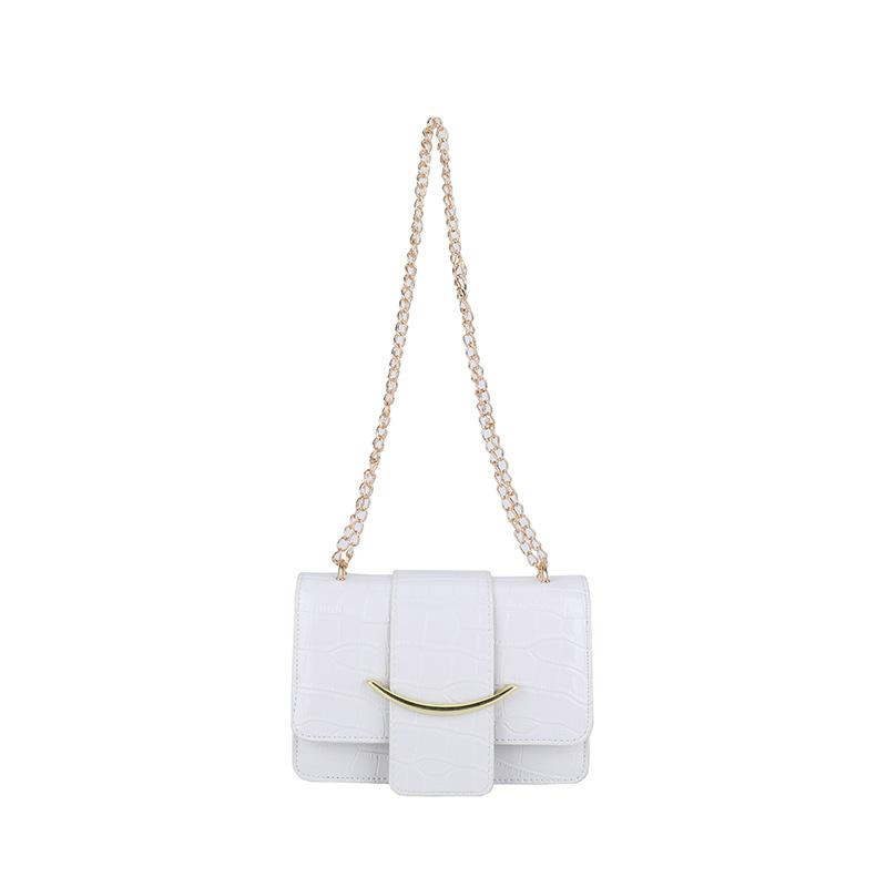 Neue Retro-Einfarbige Kleine Quadratische Tasche Damen Einfache Nischen-Umhängetasche Koreanische Version Lässige Vielseitige Umhängetasche