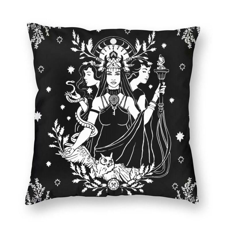 Home Decoration Nordic Halloween Witch Ghost Tree Cushion Cover Cushion Cover Mystery Magic Pillowcase 45x45cm Funda De Almohada