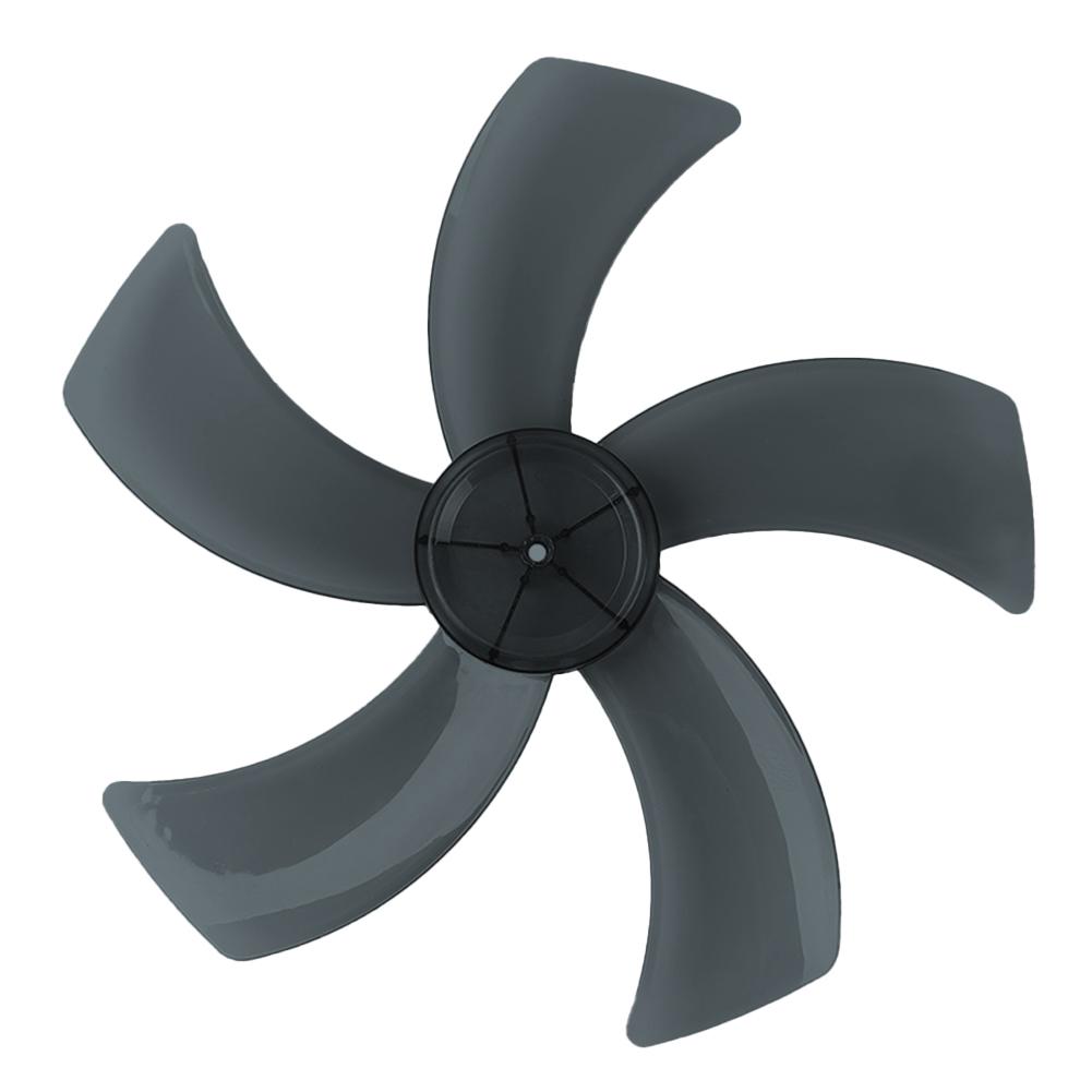 Accessories Fan Blade Plastic Household Wind Blade With Nut Cover 16 Inch 5 Leaves Electric For Pedestal Durable