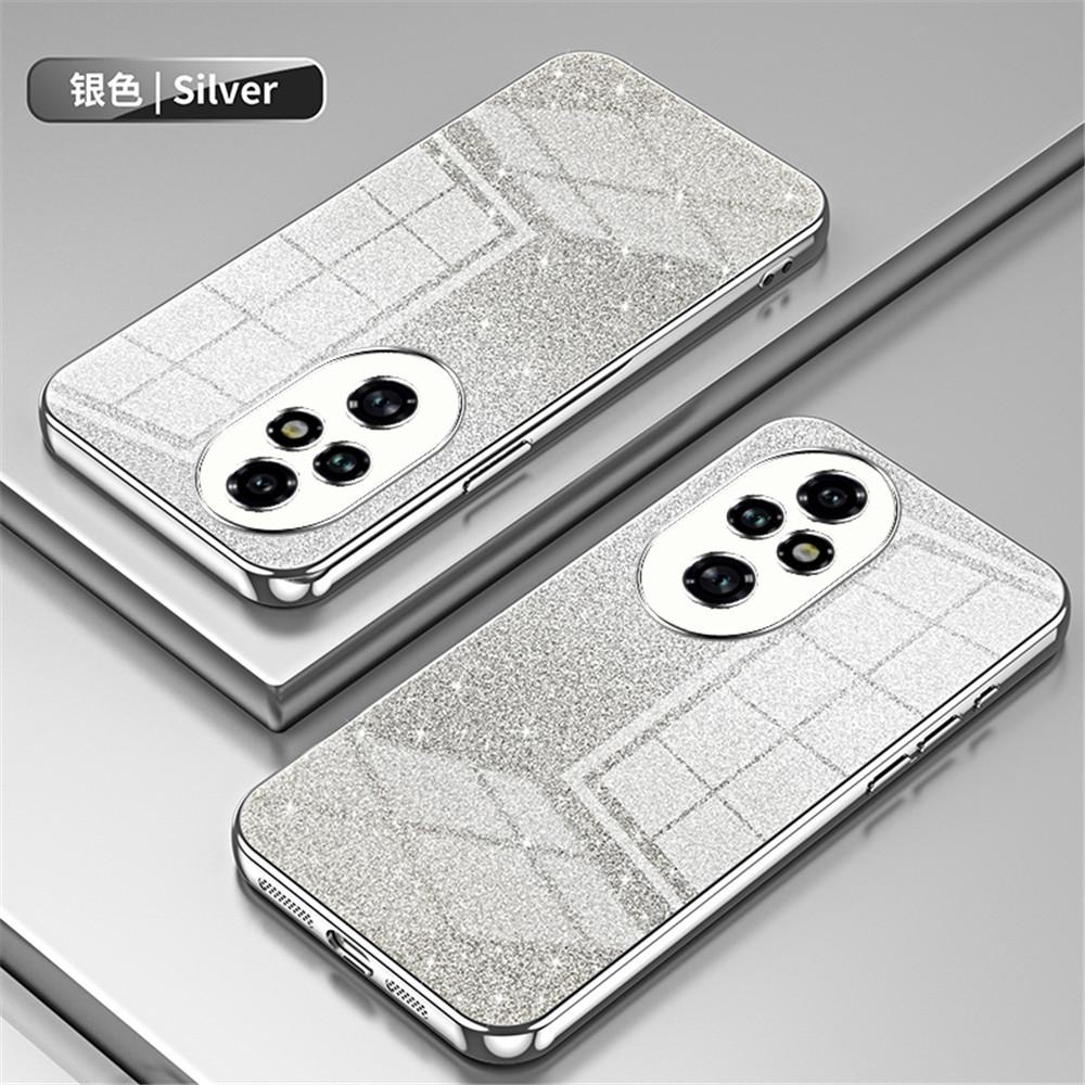 

Прозрачный чехол для телефона с градиентным блестящим покрытием для Honor 200 Pro для Huawei Honor 200 Lite 100 90 80 70 60 50 30 20 Pro For Honor 200