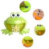 Baby Bath Bubble Machine Tub Frog Automatic Bubble Maker Blower Toys with 12 Music Songs
