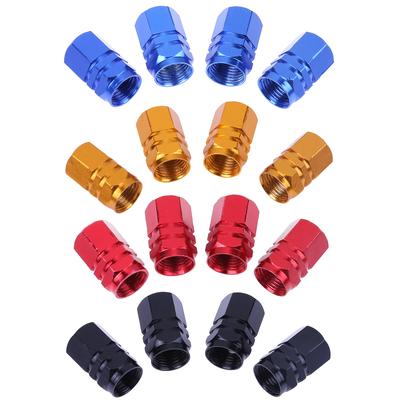 Couvercles de tige de Valve de pneu de roue de voiture en alliage d'aluminium, 4 pièces