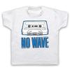 No Wave Underground Art Scene Retro Slogan Contemporary Kids Childs T-Shirt